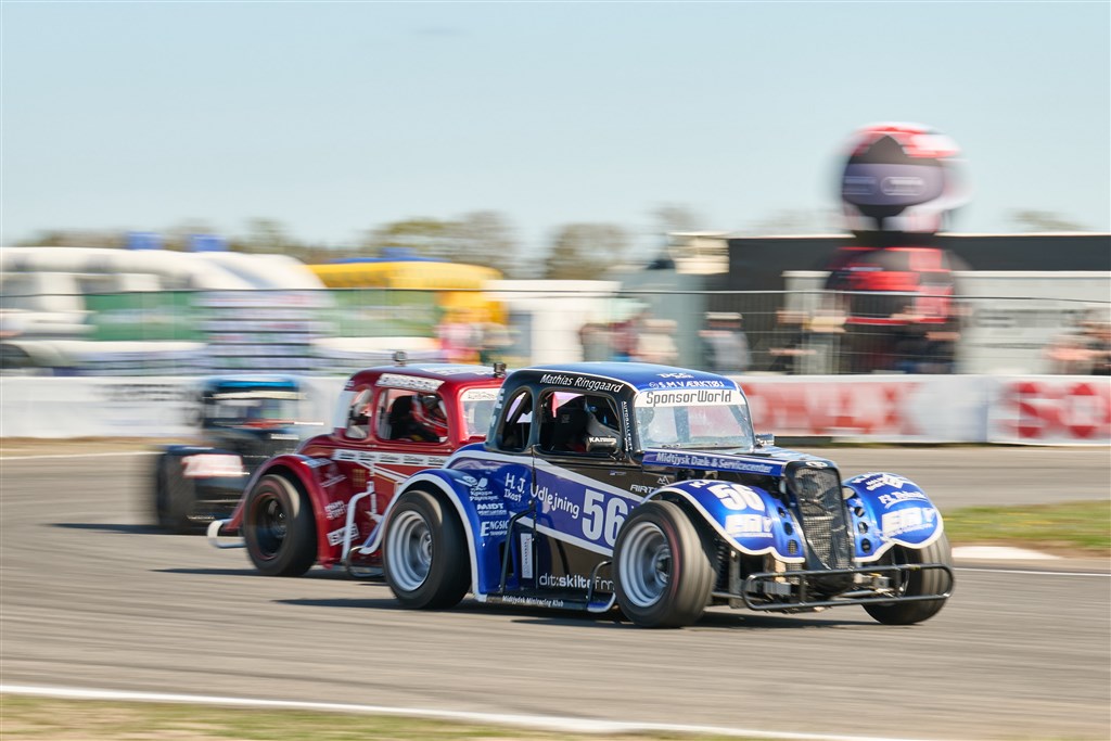 Der er lagt op til tæt race i weekenden i Grand Prix Tours Legend Car Cup.
(Foto: Stumpphoto)